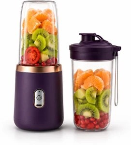 NutriPro Electric Fruit Juicer l USB Rechargable 2000 mAh Battery...more