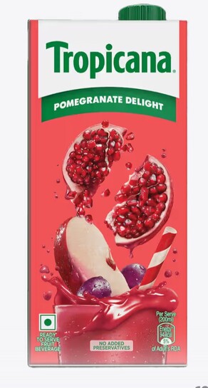 Tropicana Pomegranate Delight Juice 1L @28 & more