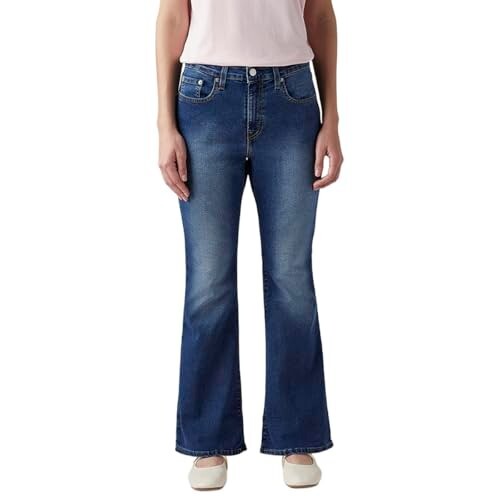 Levi's Women's 726 Flared Fit High Rise Jeans [Size - 32]