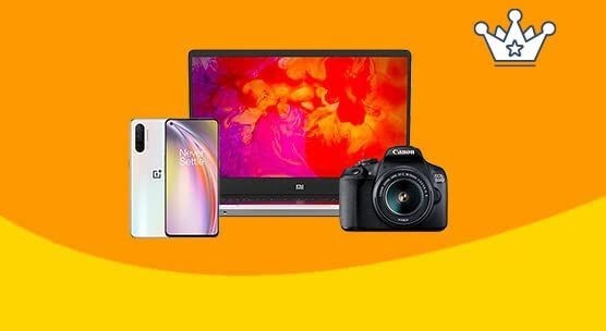 Amazon Electronics - GET UP TO ₹300 BACK 3% offer, Min order: ₹100