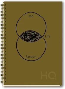 NAVNEET HQ Case Bound Note Book U.V Wiro Corporate Edge Book A5 N...more