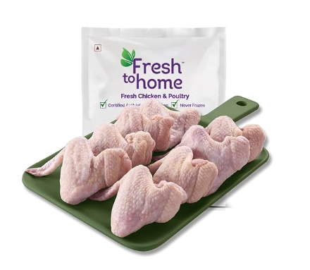 FreshToHome Premium Chicken Winglets | 480g to 500g Pack |  & more hyperlocal