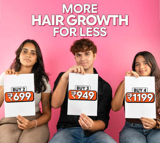 Soulflower Hair Care – Buy 2 @ ₹699 | Buy 3 @ ₹949 | Buy 4 @ ₹1,199