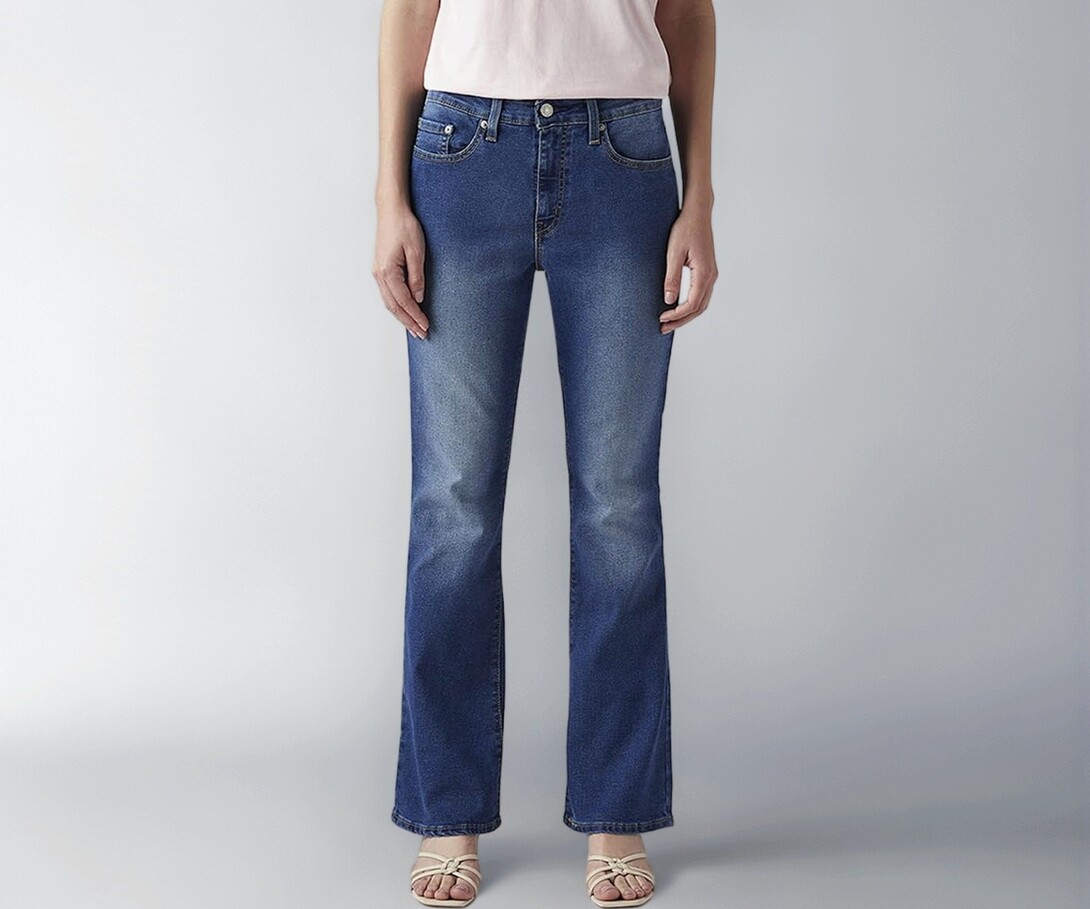 Levi's Women's 725 High-Rise Bootcut Cotton Denim Jeans