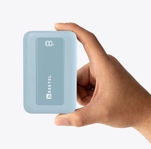 Beetel 20000 mAh 22.5 W Nano Pocket Size Power Bank (Blue, Lithium Polymer, Fast Charging for Mobile, Tablet, Smartwatch, Earbuds, Speaker)