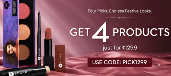 Get 4 Products just for Rs.1299