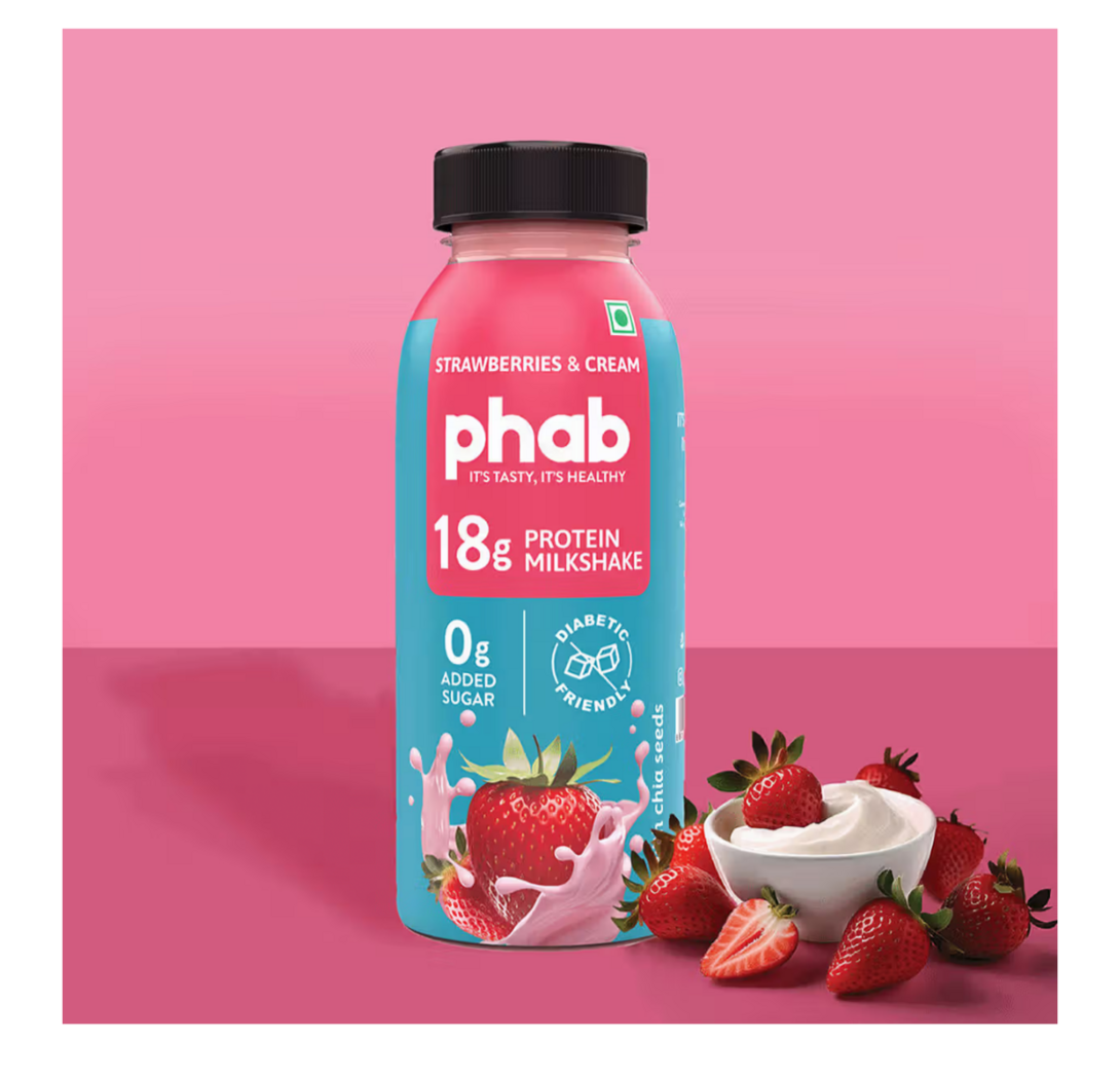 PHAB Protein Milkshake 200ml, @24, Peanut butter 1kg @141 , let's try upto 83% off& more