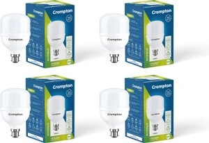 Crompton 50 W Basic Standard B22 LED Bulb (White, Pack of 4)