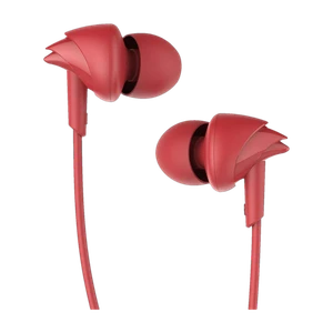 boAt Bassheads 100 Wired Earphones Wired Headset (Furious Red, In...more