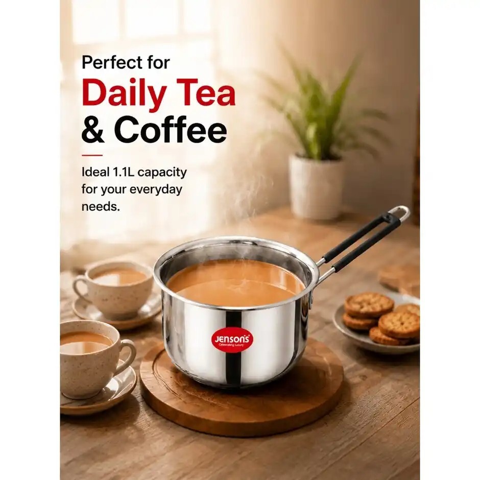 Tea and milk pan 1.1L