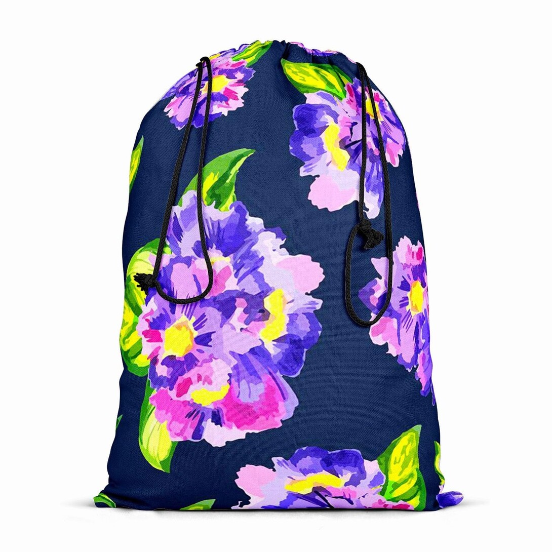 ArtzFolio Watercolor Flower | Reusable Sack Bag | Bag for Gym, Storage, Vegetable & Travel