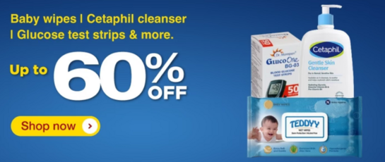Netmeds Deal Of The Day - Upto 60% Off
