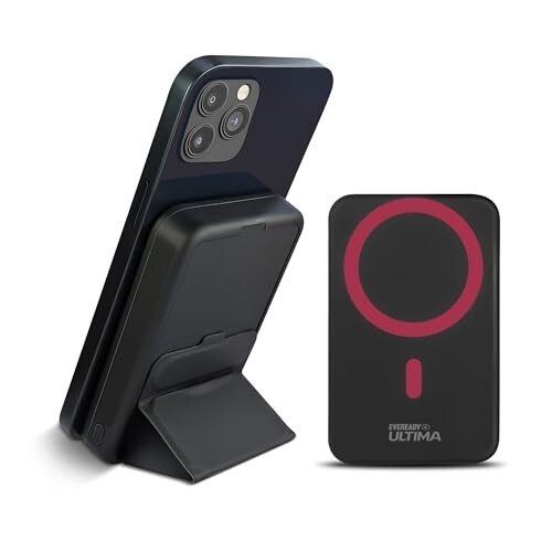 Eveready PB31 10,000mAh MagSafe Power Bank with Fast Charging & Integrated Stand