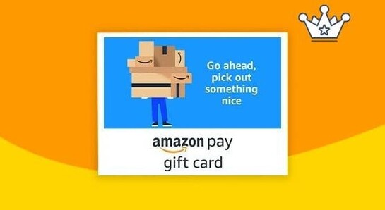 Amazon pay GV : ₹200 back on ₹10000 (2 times per user) 