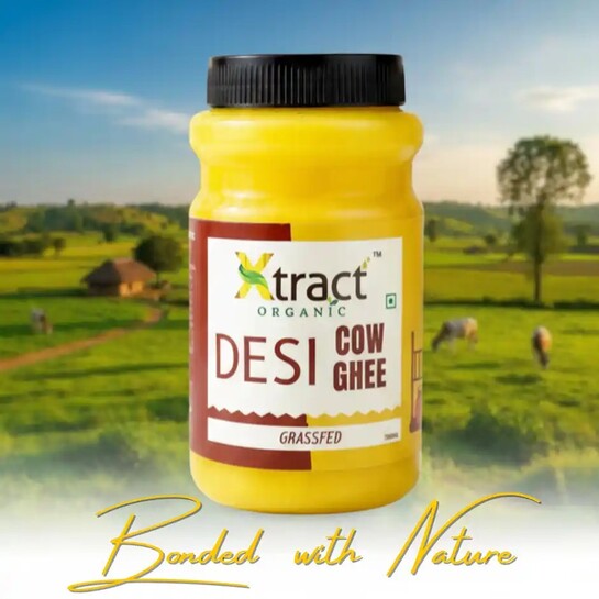Zepto - Xtract Organic Desi Cow ghee (1 L) @480 & Himalayan Natives A2 Gir Cow Ghee 1 L @709