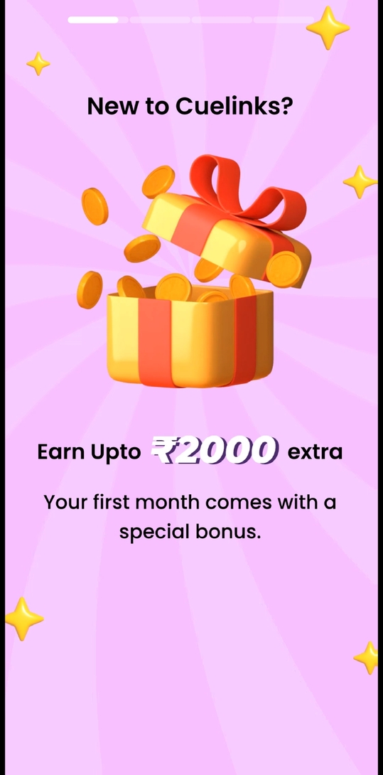 LetsEarn (by Cuelinks) New User Offer: Earn Up to ₹2000 Extra Milestone Bonus + Up to 9% Commission on Top Brands