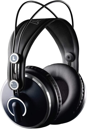 AKG K271Mkii Professional Over-Ear Headphones,Over Ear,Wired,Black