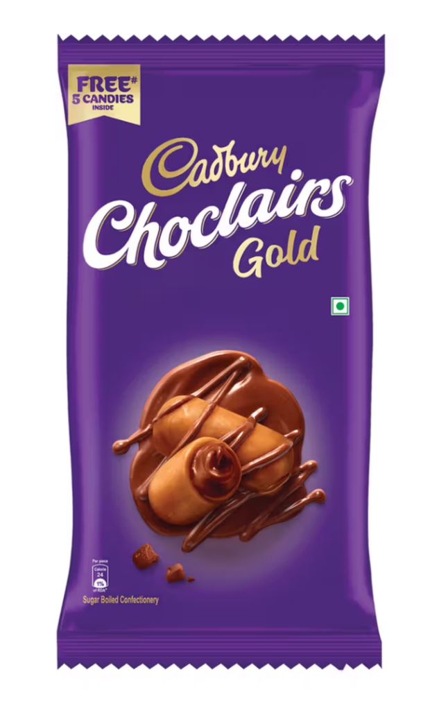 Instamart : Cadbury Choclairs Gold Candy Pack (105 Candies)  588g @52 & more