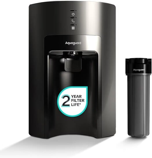 Aquaguard Sure Delight UV+UF 2X | 2 Year Filter Life | With Mega Sediment Filter | 6-Stage Purification