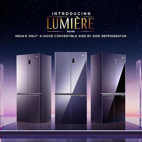 Haier 630L Lumiere French Door 4 Door Frost Free Refrigerator