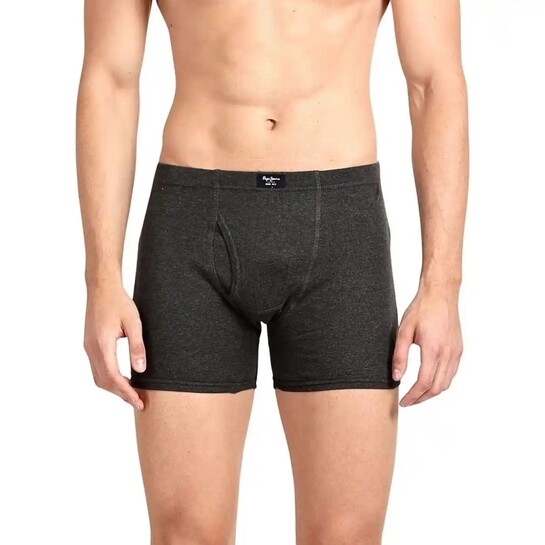 Zepto - Pepe Jeans Mens 100% Cotton Solid Trunk - Pack of 2