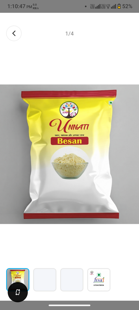 Besan 500 gm @38