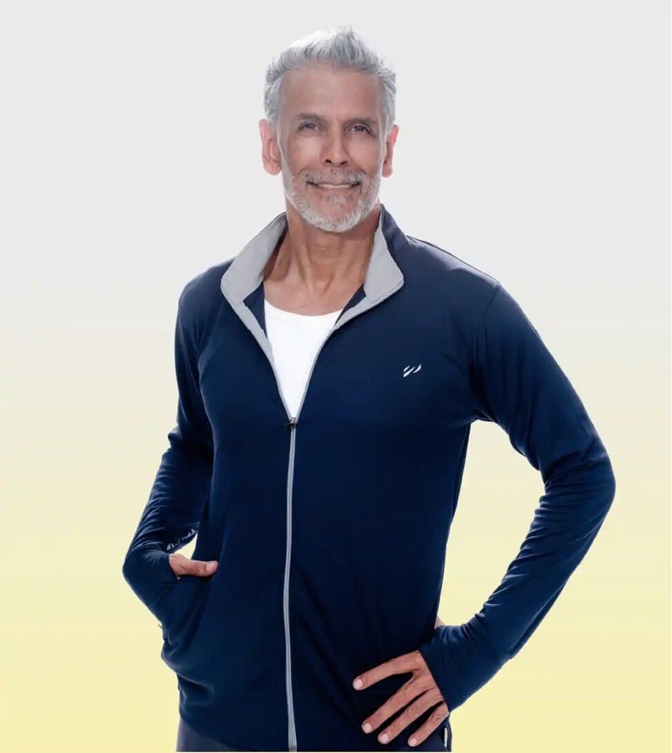 Zepto - Blue Tyga Men's Sunscreen Jacket - Sje0001 | Navy | S 1 pc