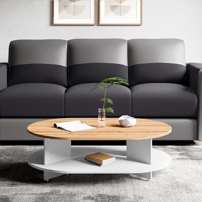 Interio by Godrej Coffee Table Osaka Small Engineered Wood Coffee Table
