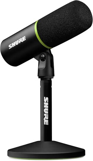Shure MV6 Gaming Microphone, Dynamic USB PC Mic for Gaming & Streaming