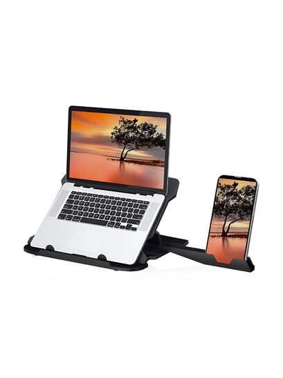 Buy Portronics Black Portable Laptop Stand - Laptop Table for Unisex 31692884 | Myntra