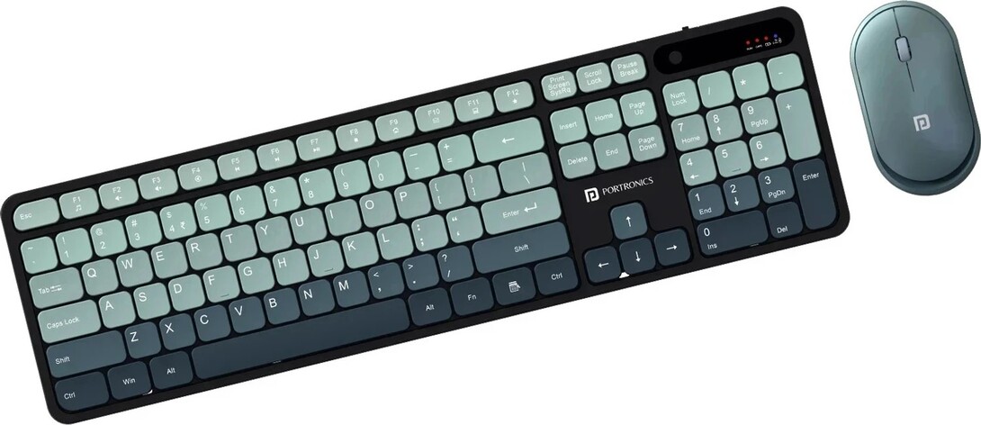 Portronics Key11 Combo Wireless, Bluetooth Standard Laptop Keyboard