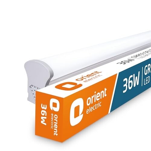 Orient Electric 36W Grace Delite Mushroom LED Batten| 6500K, Cool White| Pack of 1