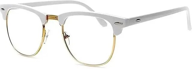 Buy The Studded Clubmaster Sunglasses Clear For Men & Women Online @ Best Prices in India | Shopsy.in