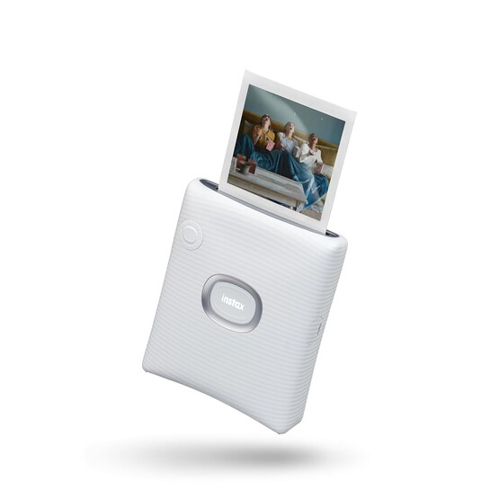 instax Fujifilm Square Link Smartphone Instant Photo Printer - White