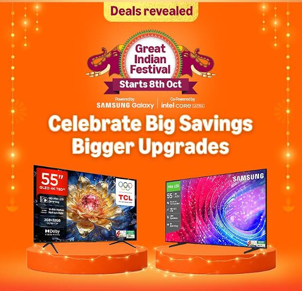 Amazon Great Indian Festival Sale - TVs Sale Price Revealed