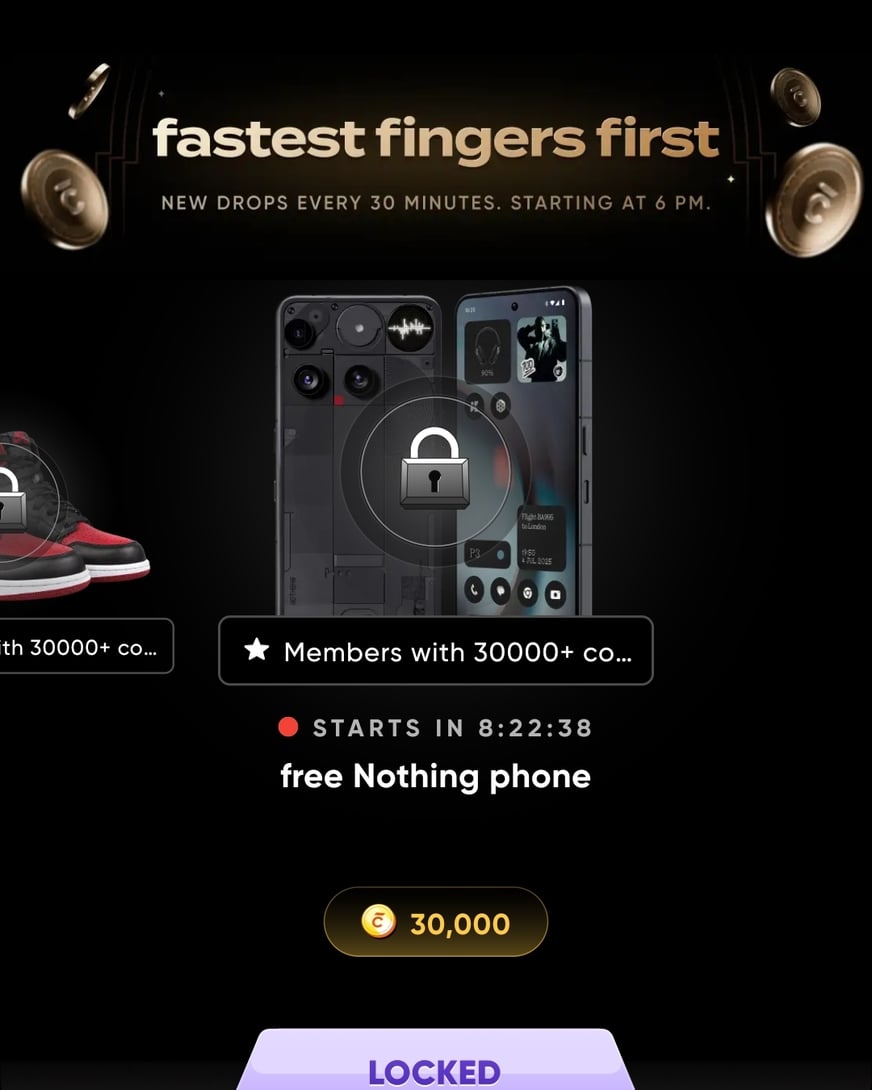 Cred Fastest Fingers First starts 5PM