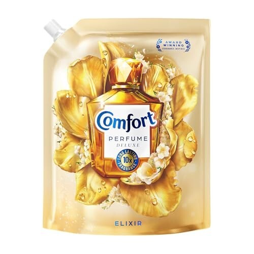 Comfort Perfume Deluxe Elixir 1.8L Pouch - Luxury fragrance For your clothes,Liquid,Floral