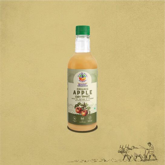Organic Apple Cider Vinegar (with mother ) - Bharat Organic