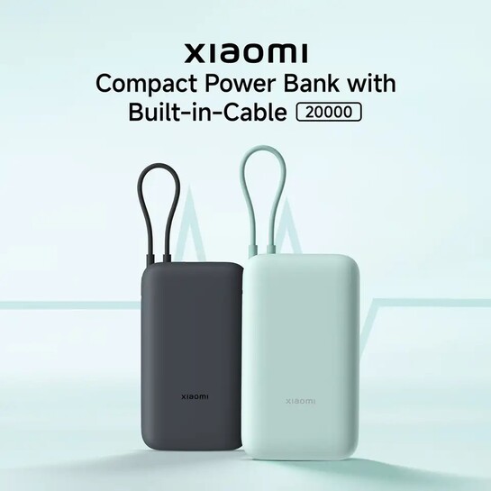 Mi 20000 mAh 22.5 W Compact Pocket Size Power Bank