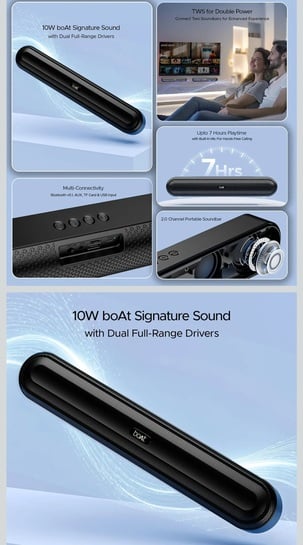 Boat avante Bluetooth Sound Bar 10w @999