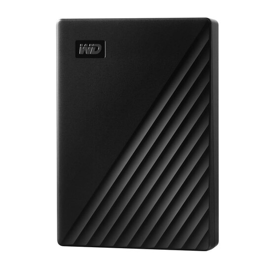 5TB My Passport® External HDD, Black USB 3.0 with Automatic Backup, 256 Bit AES Hardware Encryption,Password Protection,Compatible with Windows and Mac
