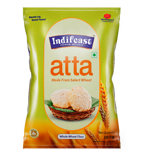Zepto - Indifeast Premium Delight Atta 10kg(location specific)