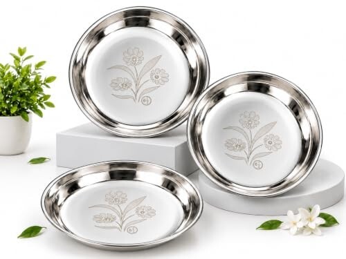 Mini Halwa Plate Set of 3