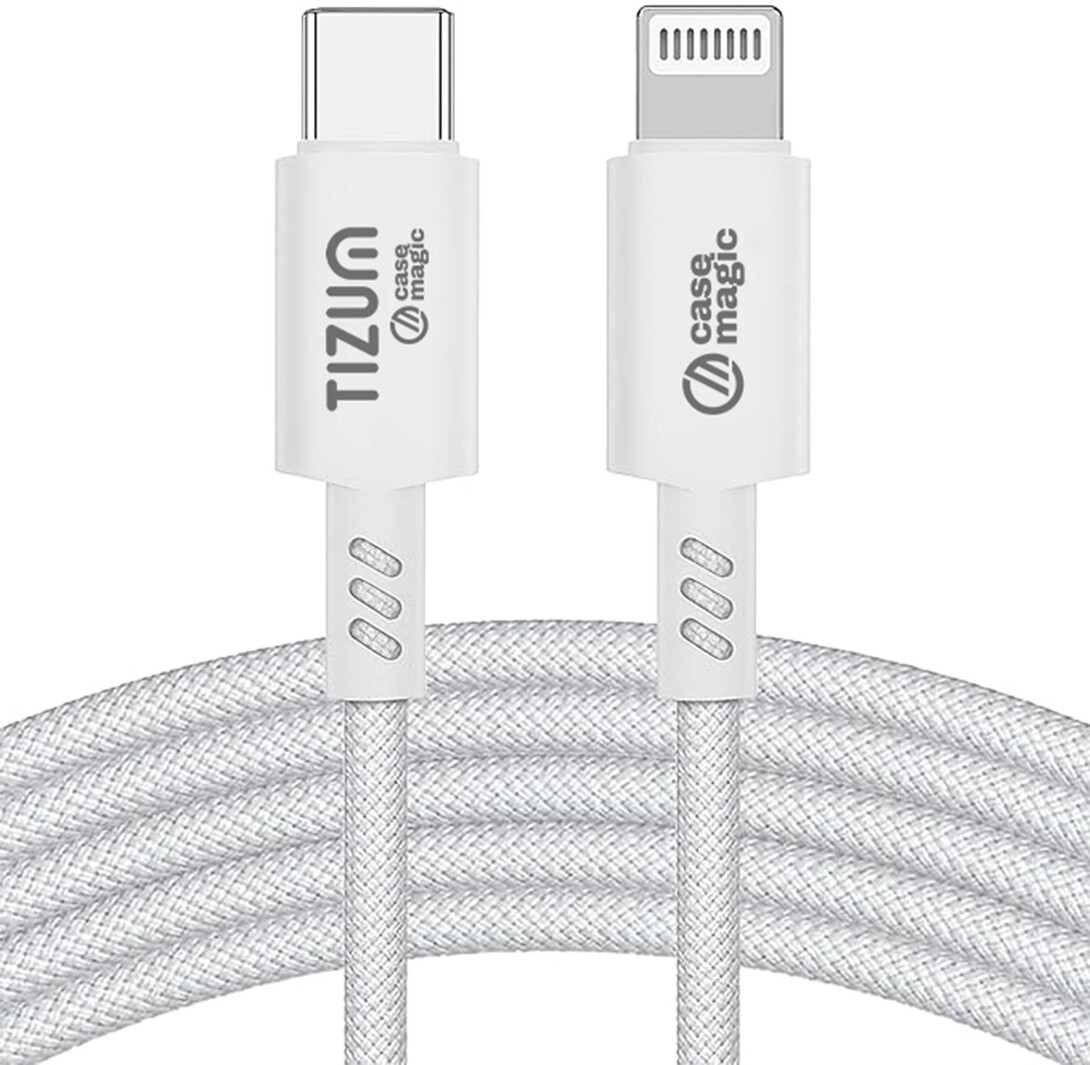  Tizum USB-C to Lightning Cable 1.2M @ ₹98 Only | 27W PD Fast Charging | Crazy Deal!