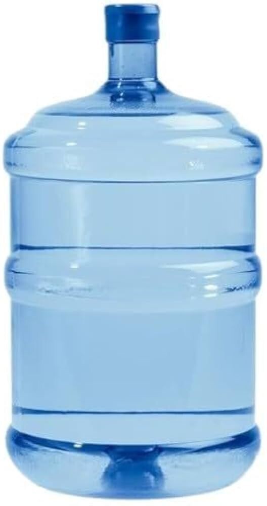 20 Litre BPA Free Plastic Water Dispenser Bottle, Large Drinking Water Can, Blue