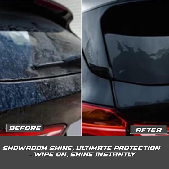 Nippon Paint n-Shield Liquid Wax Polish 250ml | Restores Car Paint Gloss, Protects from UV, Dust & Water, Long Lasting Shine