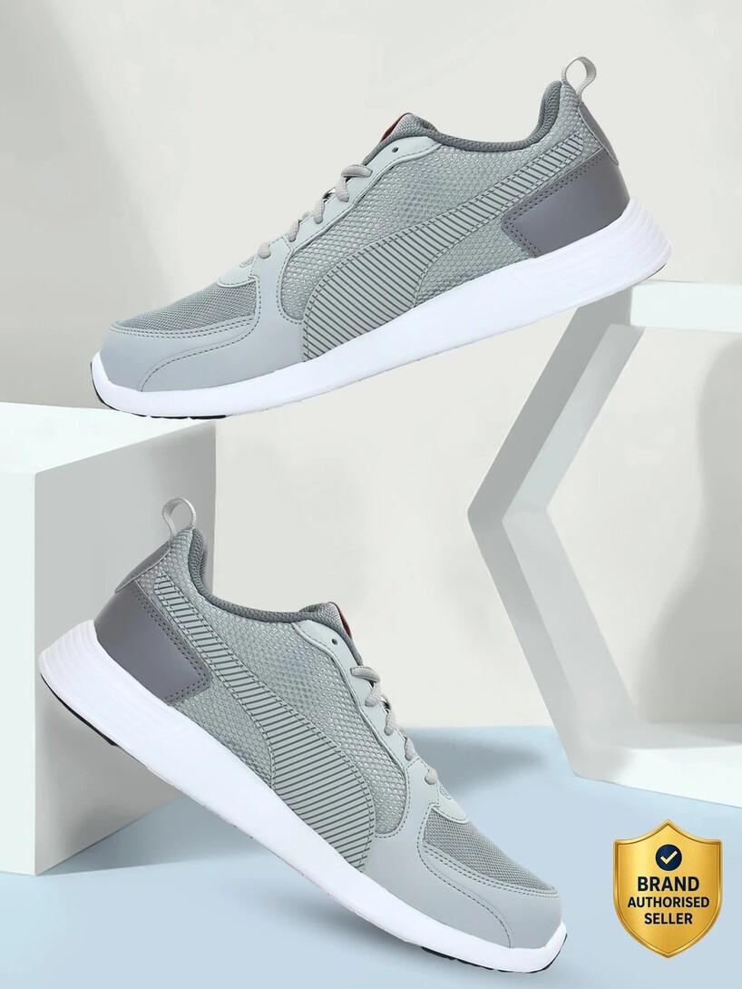 PUMA Fire run NA For Men (Grey , 8)
