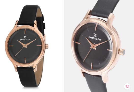 Daniel Klein Women Black Analogue Watch DK11676