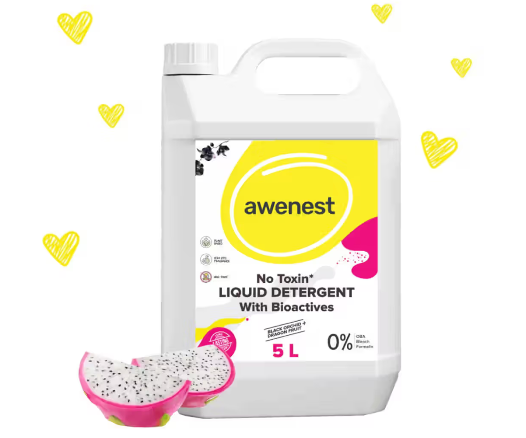 Instamart - AWENEST Liquid Detergent 5L , Certified Toxin-free, Natural