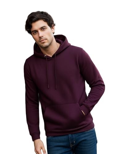 NeoStreak Men's Cotton Hooded Sweatshirt